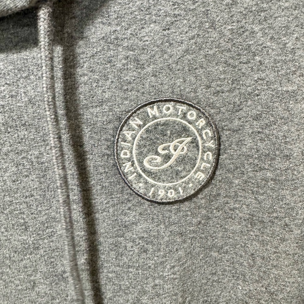 Indian Motorcycle Light Hoodie Size S - Picture 3 of 6
